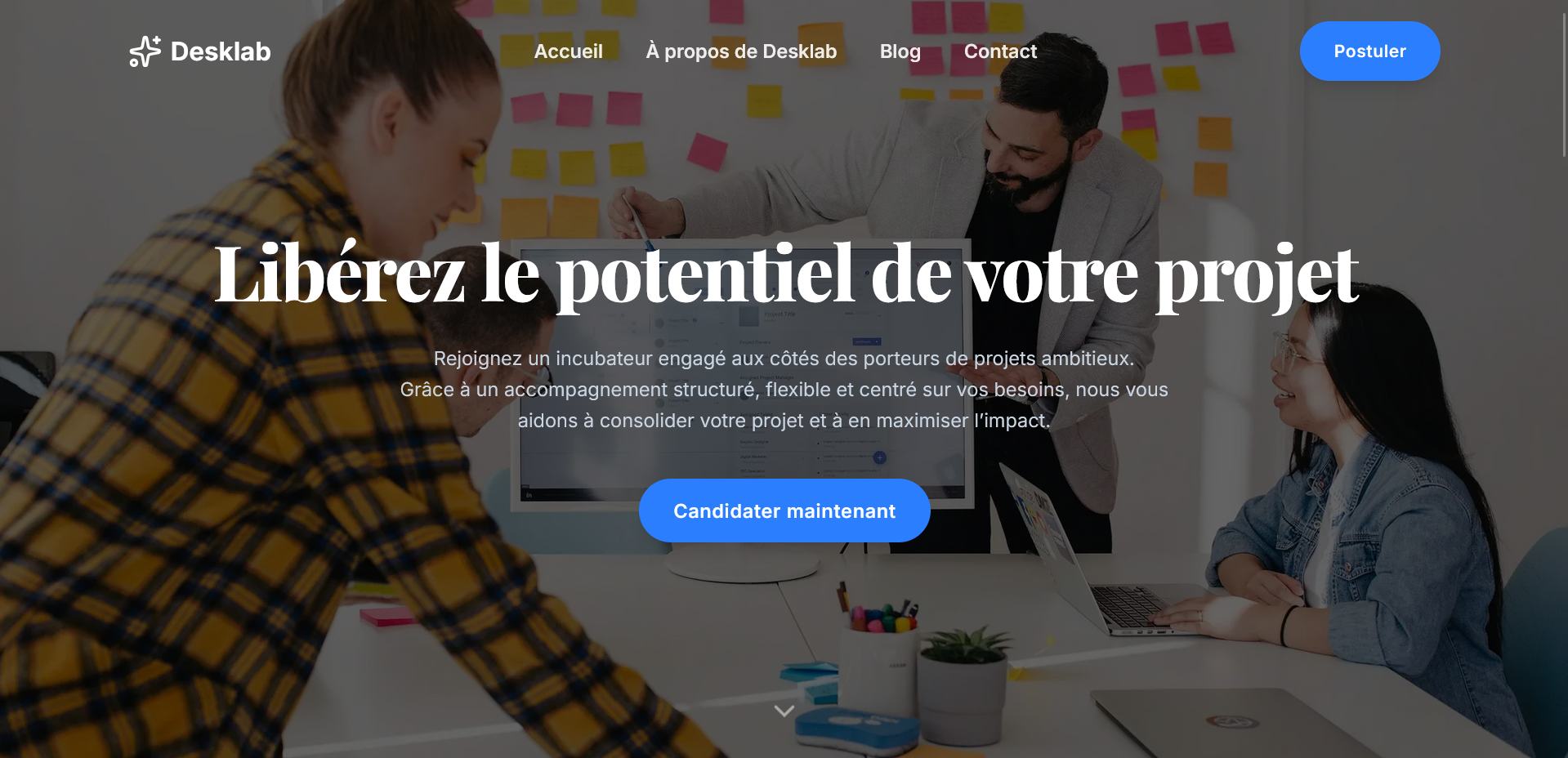 Desklab - Startup Incubator Platform